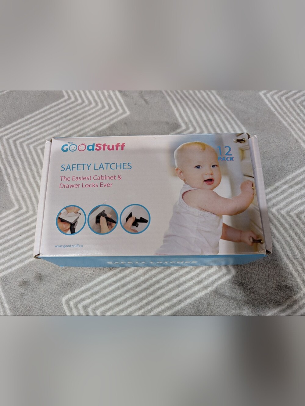 4 for 25🔥 NEW Good Stuff Baby Safety Furniture Latches (12)